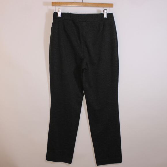 J. Jill Gray Pointe Slim Leg Dress Pants With A Stretchy Waist Size SP - Picture 2 of 5